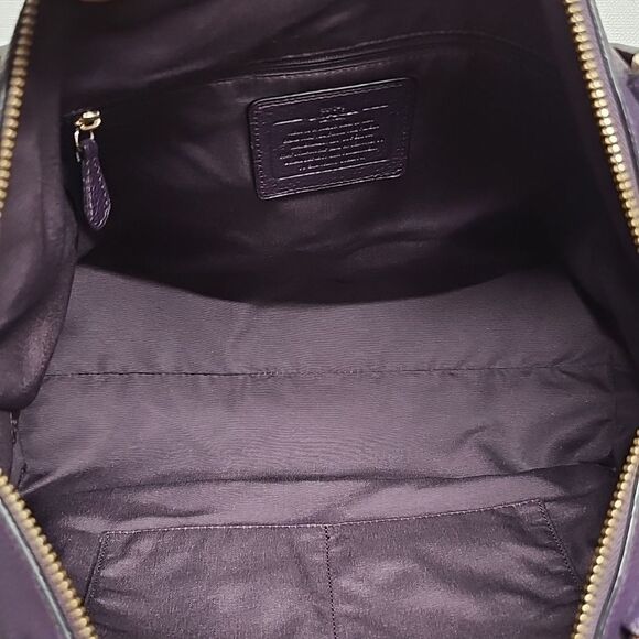 COACH TYLER PEBBLED LEATHER TOTE BAG BFPM-06-143 - Picture 10 of 11